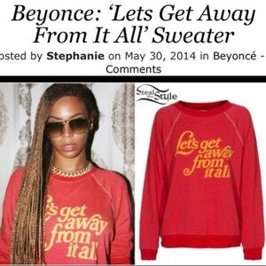 NWOT Wildfox Let’s Get Away From It All Jumper